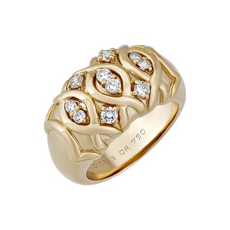 dior sparkling gold|christian Dior ring.